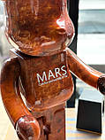 Bearbrick Planet Series Mars дизайнерська статуетка ведмідь Беарбрик 70 см, фото 5