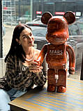 Bearbrick Planet Series Mars дизайнерська статуетка ведмідь Беарбрик 70 см, фото 6