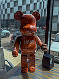 Bearbrick Planet Series Mars дизайнерська статуетка ведмідь Беарбрик 70 см, фото 8