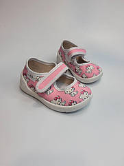Тапочки для дівчинки Waldi 360-602 рожеві р.19-22