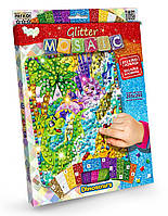 Блискуча мозаїка «Glitter Mosaic» Динозаври-2 (БМ-03-09)