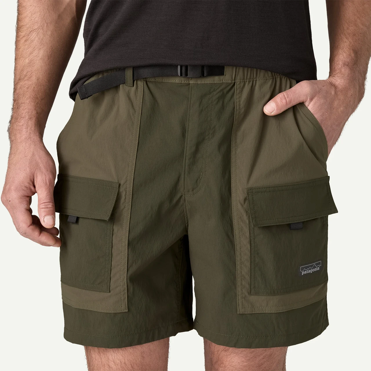 Шорти чоловічі універсальні Patagonia Outdoor Everyday - 6", Розмір: Small Regular, Колір: Grenn