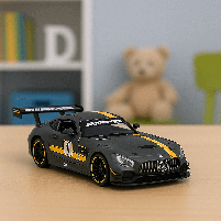 Машинка металева АвтоСвіт AP-1923 Mercedes-AMG GT3 1:24 — 18 см, відкривні двері, гумові колеса, фото 10