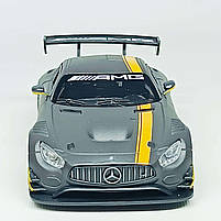 Машинка металева АвтоСвіт AP-1923 Mercedes-AMG GT3 1:24 — 18 см, відкривні двері, гумові колеса, фото 5