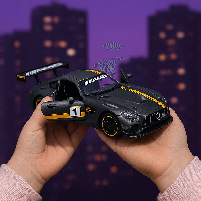 Машинка металева АвтоСвіт AP-1923 Mercedes-AMG GT3 1:24 — 18 см, відкривні двері, гумові колеса, фото 9