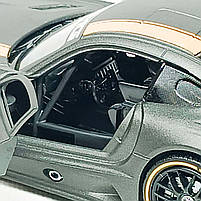 Машинка металева АвтоСвіт AP-1923 Mercedes-AMG GT3 1:24 — 18 см, відкривні двері, гумові колеса, фото 7