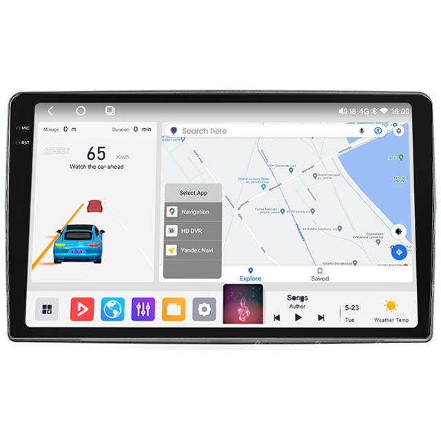 Штатна магнітола Mekede MS 2k Fiat Cabrio (2015-2020) CarPlay QleD
