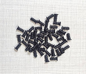 Гвинт кріплення вентилятора в корпус ПК 50 шт 5 мм 10мм чорний, фото 2