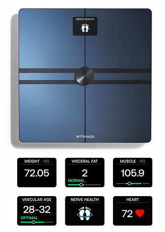 Смарт-ваги Withings Body Comp Black, фото 1