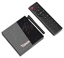 Смарт ТВ-приставка Tanix TX68 2/16GB Android 14 (TBT60216B 3633) Чорна