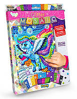 Блискуча мозаїка «Glitter Mosaic» Поні синій (БМ-03-06)