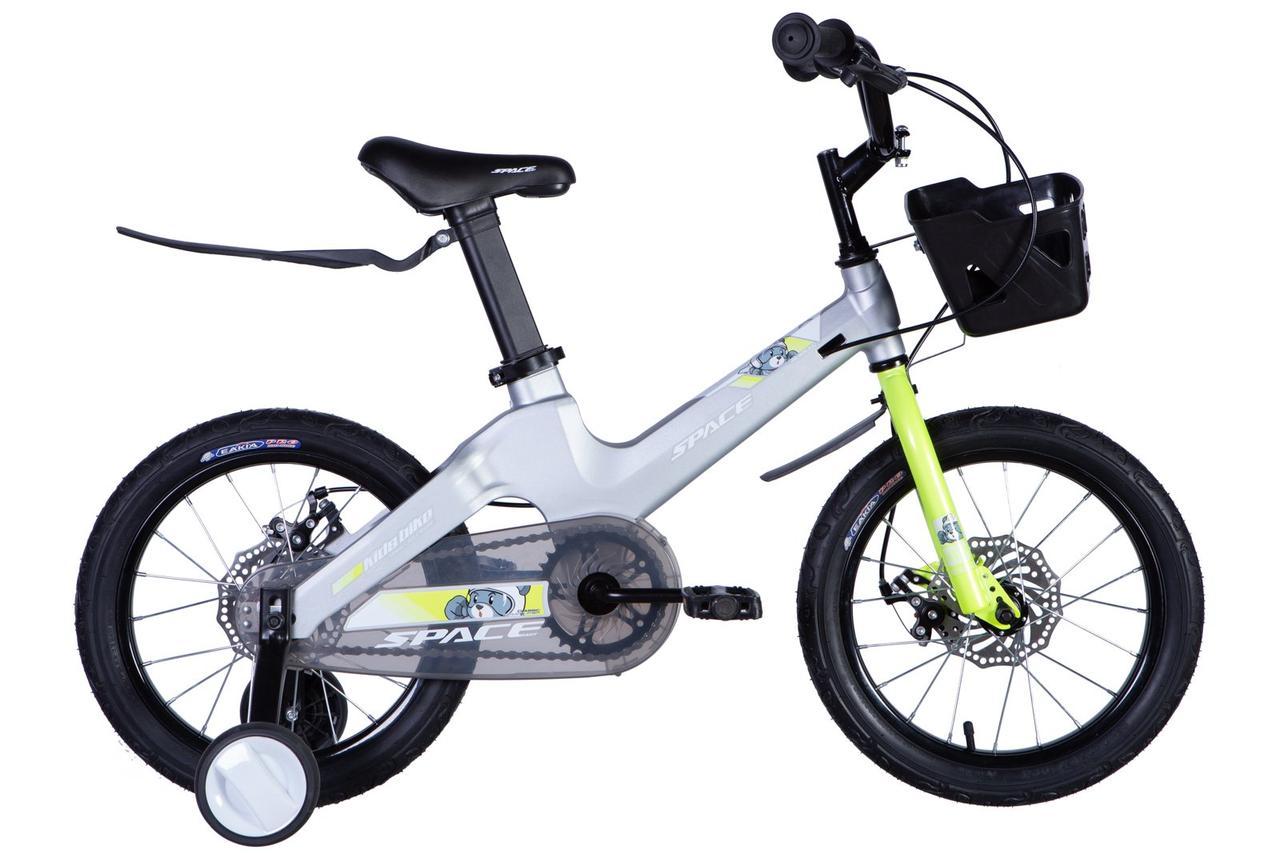 Велосипед SPACE 16" KID MOON MG DD рама 9" крила кошик 2024, фото 1