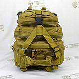 Тактичний штурмовий рюкзак 30 л койот, фото 7