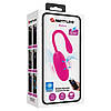 Віброяйце з 12 режимами вібрації та 3 режимами електростимуляції Pretty Love Doreen Egg Pink, фото 9