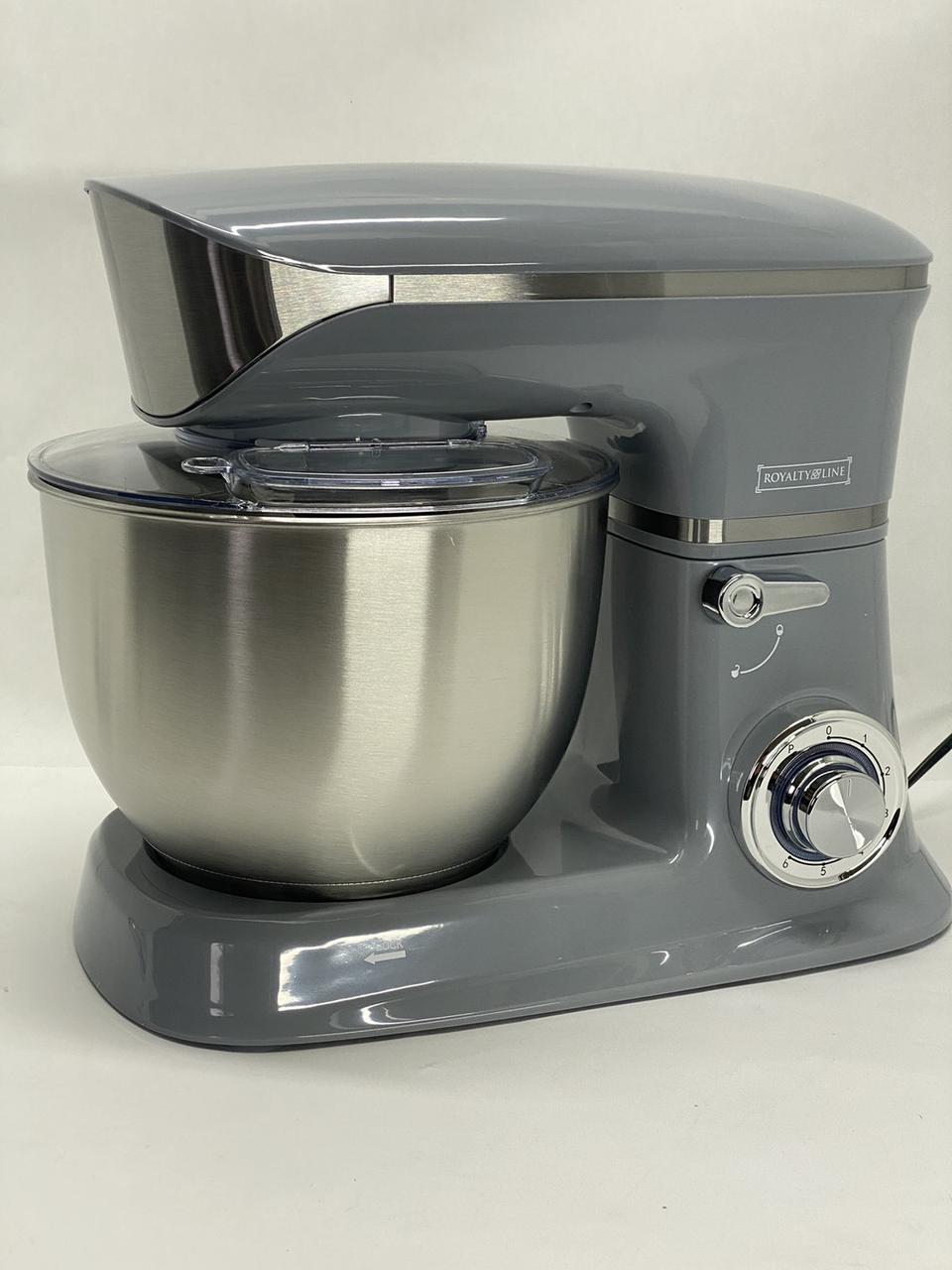 Планетарний міксер Royalty Line RL-PKM1900 — 6,5 л, 1900 Вт, 7 швидкостей, фото 1