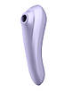 Смарт-вібратор та вакуумний стимулятор 2в1 Satisfyer Dual Pleasure Mauve, фото 4