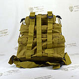 Тактичний штурмовий рюкзак 30 л койот, фото 8