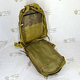 Тактичний штурмовий рюкзак 30 л койот, фото 9