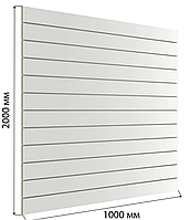Економпанелі білі 2000×1000 мм (без вставки)
