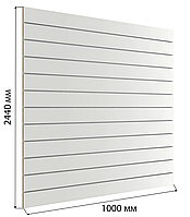 Економпанелі білі 2440×1000 мм (без вставки)