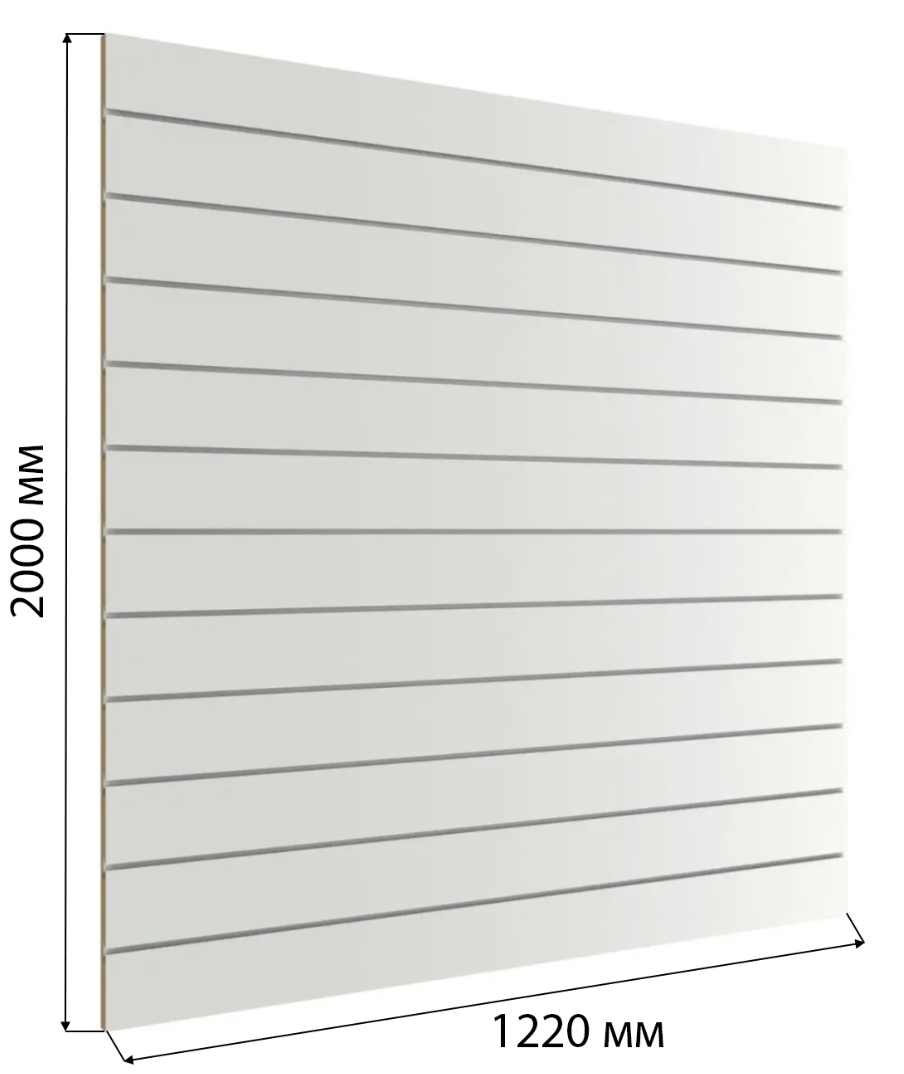 Економпанелі білі 2000×1220 мм