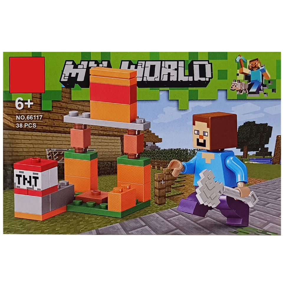 Конструктор дитячий "Minecraft" 66117-2, 39 деталей, фото 1
