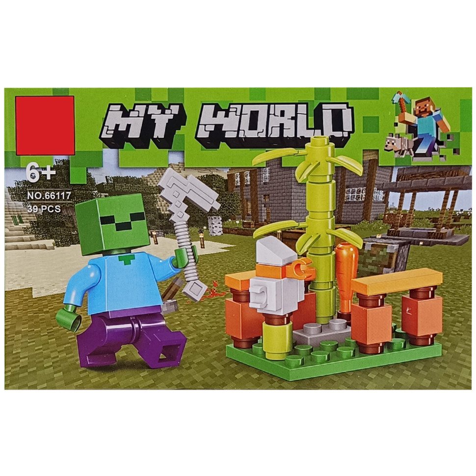 Конструктор дитячий "Minecraft" 66117-3, 39 деталей, фото 1