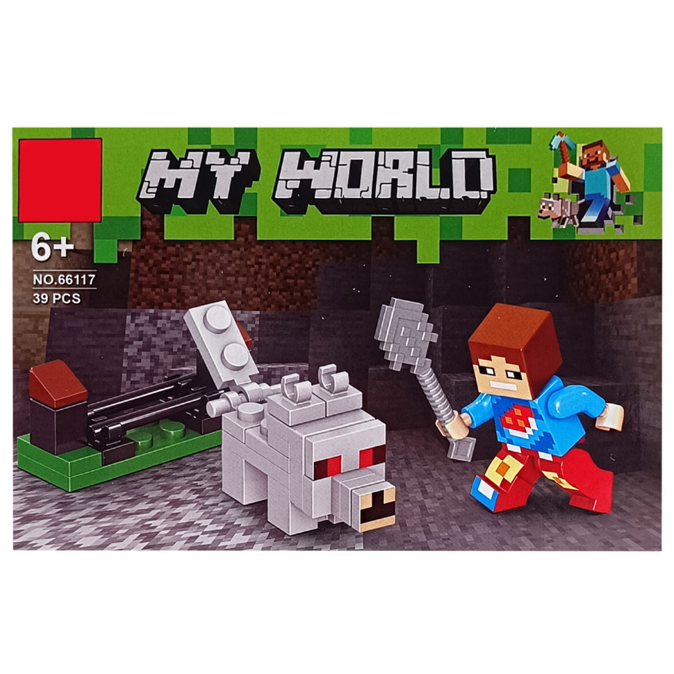 Конструктор дитячий "Minecraft" 66117-4, 38 деталей, фото 1