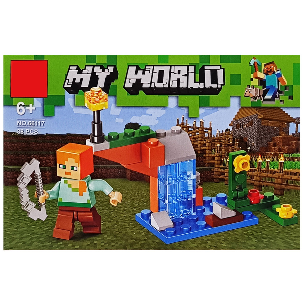 Конструктор дитячий "Minecraft" 66117-5, 39 деталей, фото 1