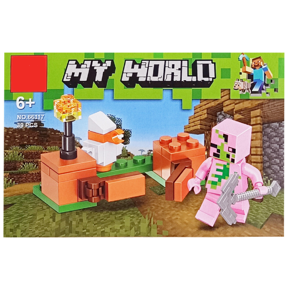 Конструктор дитячий "Minecraft" 66117-6, 39 деталей, фото 1