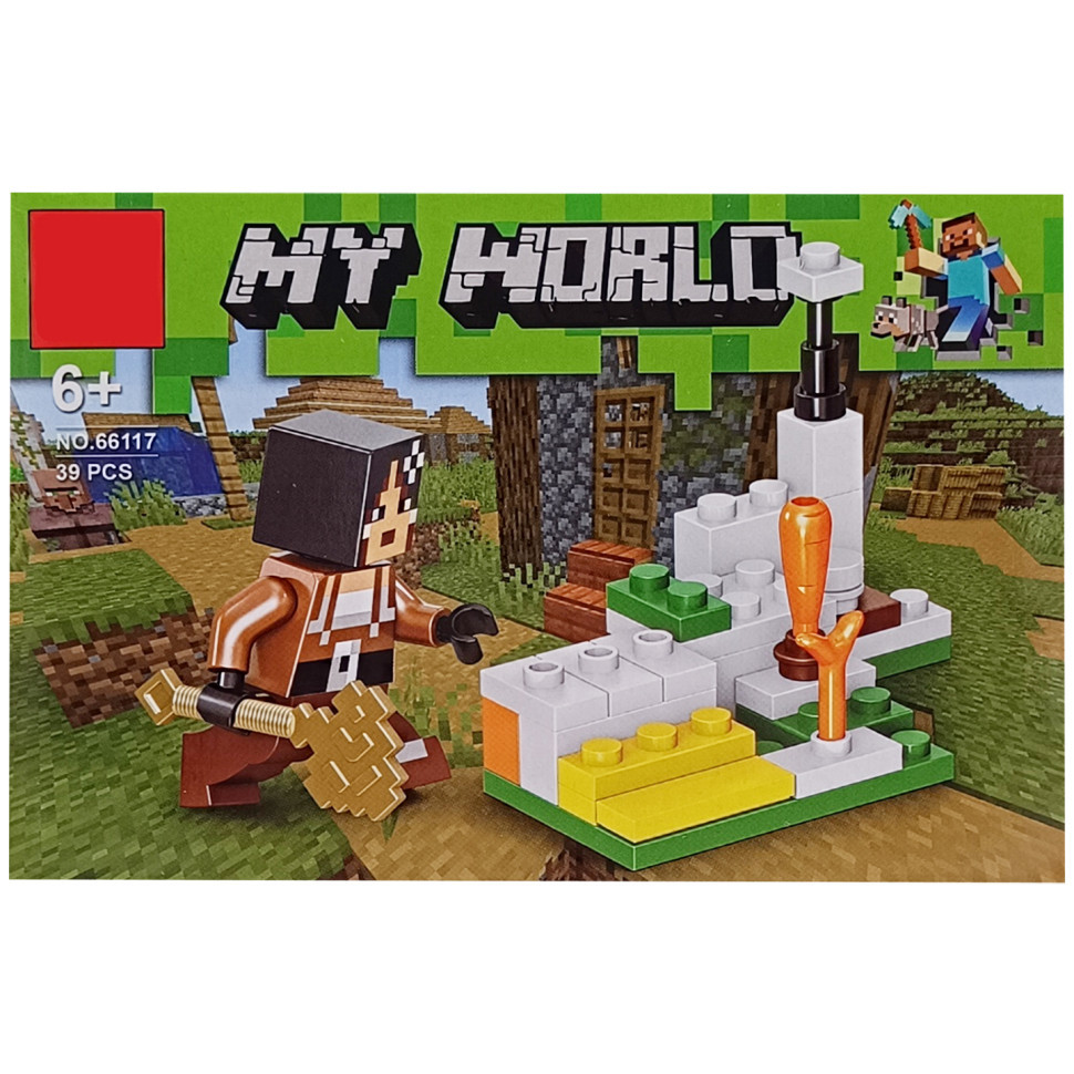 Конструктор дитячий "Minecraft" 66117-7, 38 деталей, фото 1