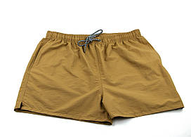 Оптом чоловічі пляжні шорти для купання та прогулянок (арт. 25-15-20/3) коричневый 48-56рр