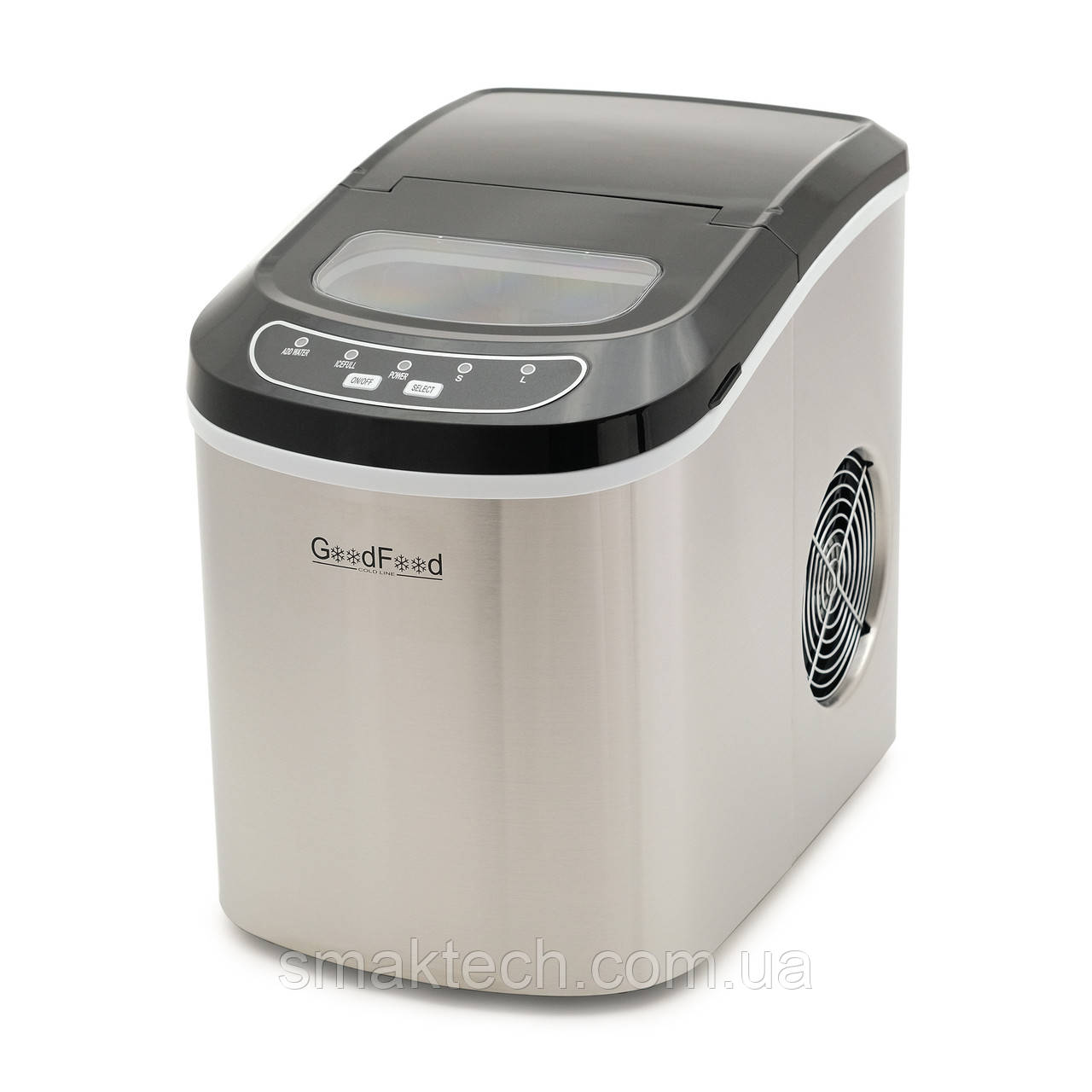 Льодогенератор GoodFood IM12FS STEEL, фото 1
