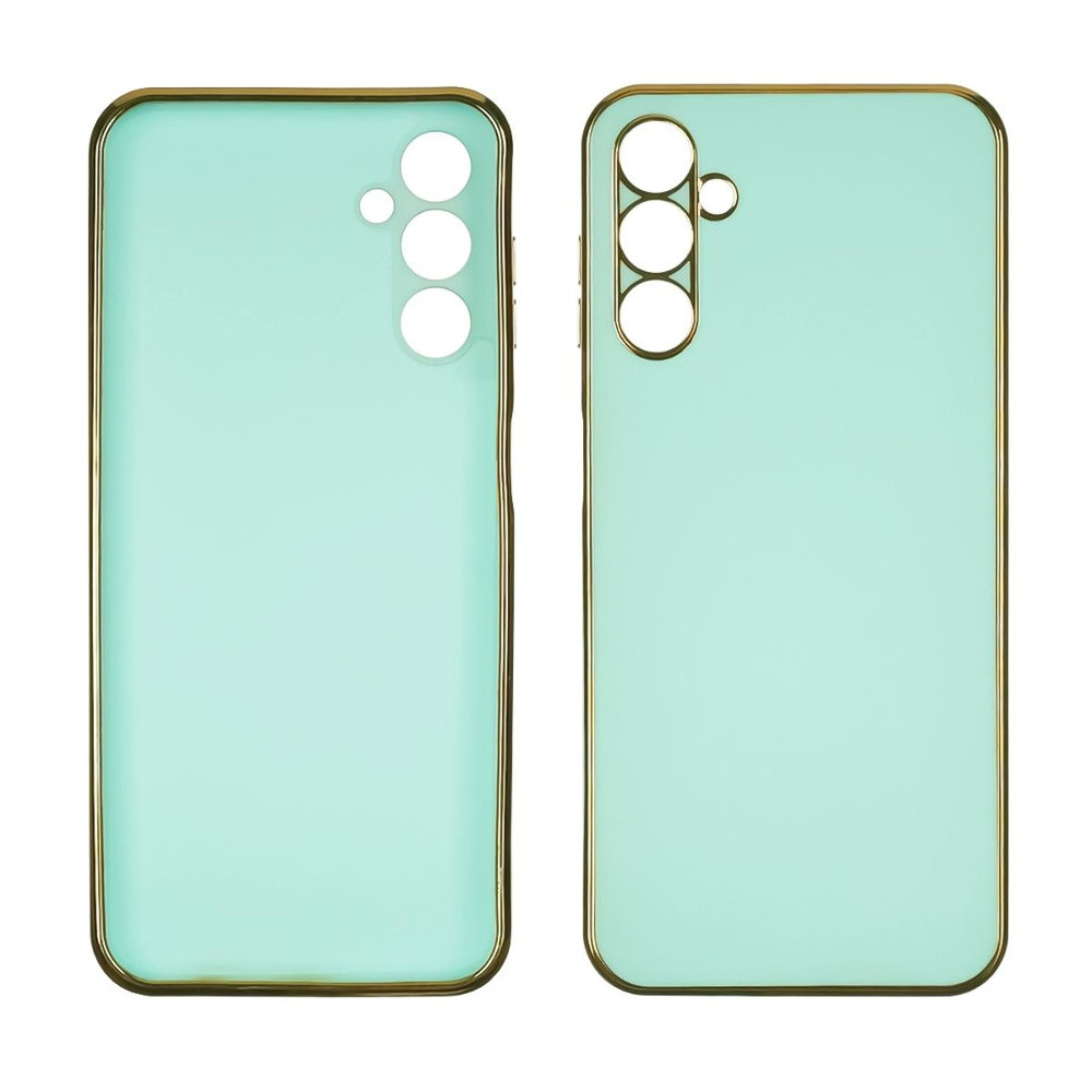 Чохол Glossy Color для Samsung A14 4G колір 4 бірюзовий