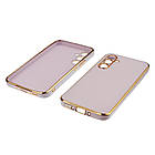 Чохол Glossy Color для Samsung A54 5G колір 1 лавандовий, фото 2