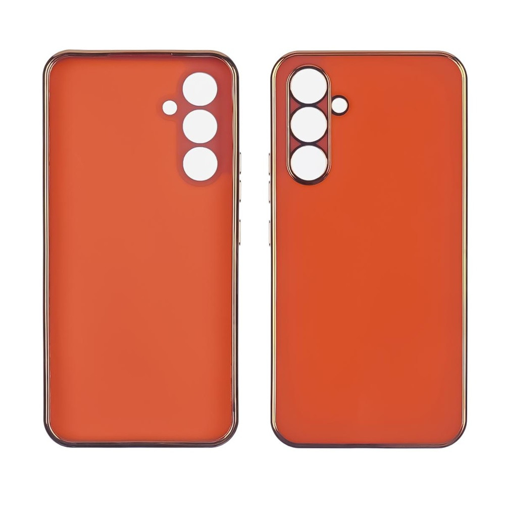 Чохол Glossy Color для Samsung A54 5G колір 3 кораловий