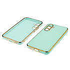 Чохол Glossy Color для Samsung A54 5G колір 4 бірюзовий, фото 2