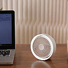 Настільний бездротовий вентилятор GXQC N601 White, фото 2