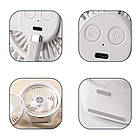 Настільний бездротовий вентилятор GXQC N601 White, фото 9