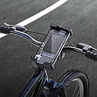 Вело-мото тримач Hoco H82 black metal grey, фото 4