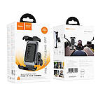 Вело-мото тримач Hoco H82 black metal grey, фото 9