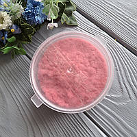 Флок пудра велика. Колір рожевий. р-р 1 мм. Об'єм 80 мл