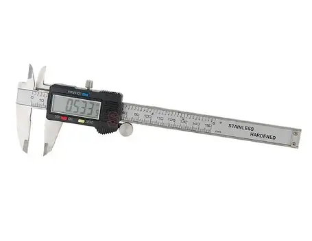 Цифровий електронний штангенциркуль Digital Caliper з LCD дисплеєм, фото 1