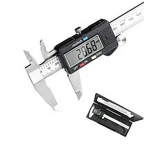 Цифровий електронний штангенциркуль Digital Caliper з LCD дисплеєм, фото 3