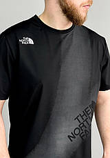 Чоловіча футболка The North Face TNF полегшена спортивна футболка Зе Норт Фейс ТНФ чорна, фото 5