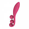 Універсальний вібратор Satisfyer Tri Ball 1, 3 мотори, гнеться, фото 3