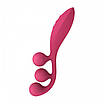 Універсальний вібратор Satisfyer Tri Ball 1, 3 мотори, гнеться, фото 4