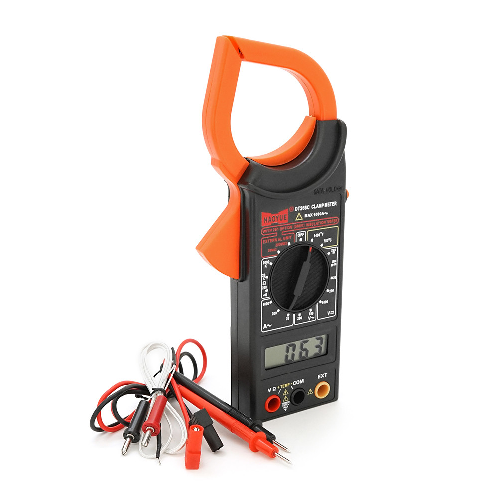 Мультиметр HAOYUE DT-266C, чохол + щупи + термопари, Box, фото 1