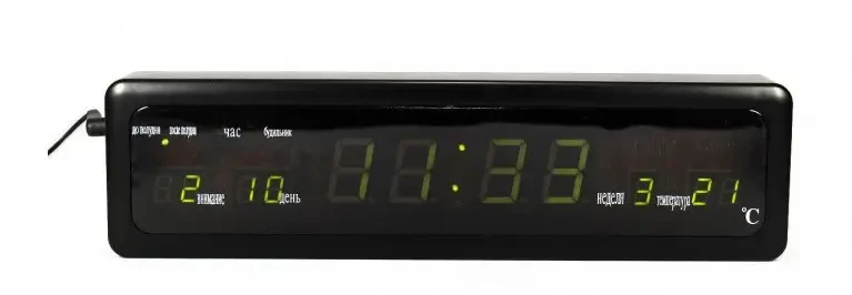 Годинник CX 808 green настільний