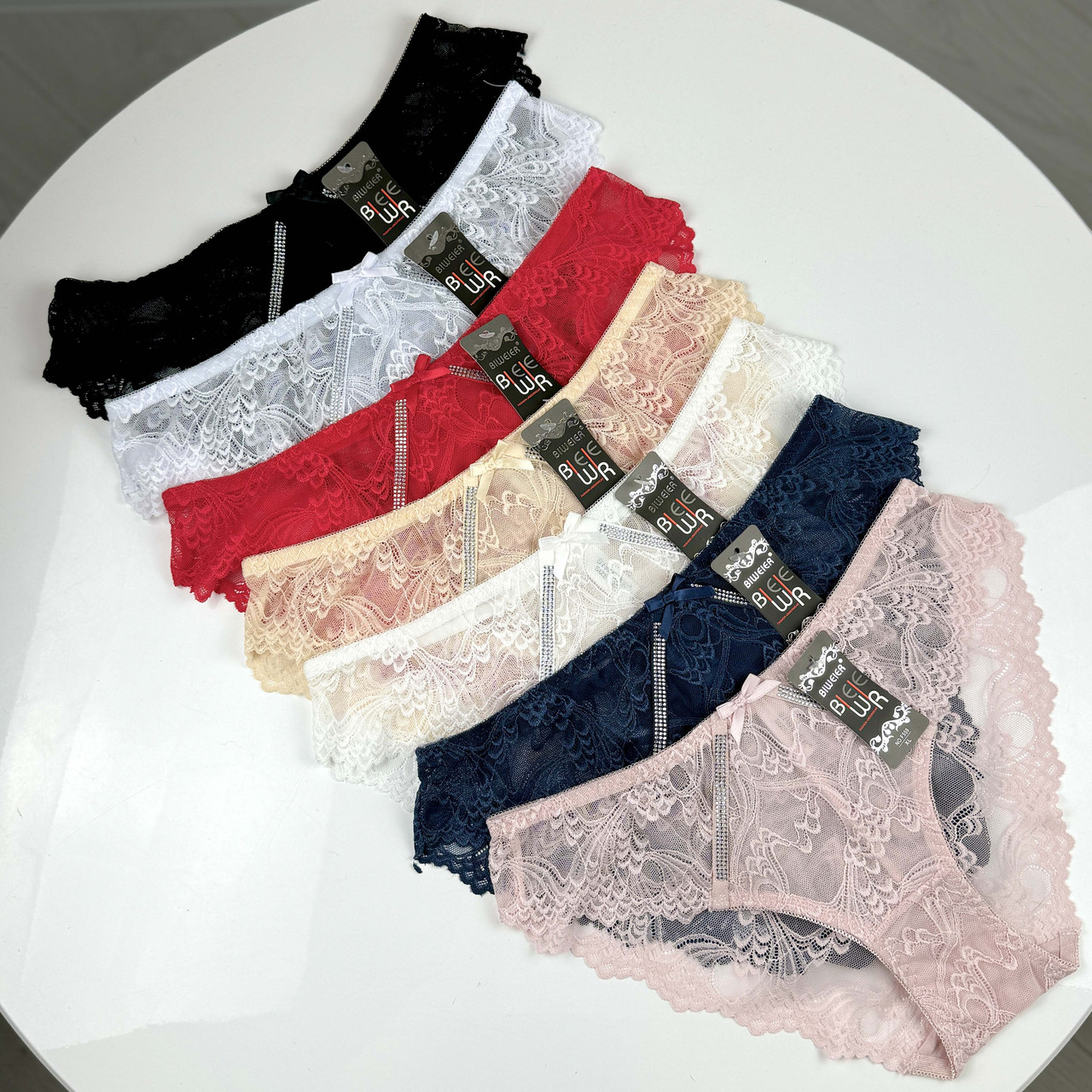 Жіночі мереживні трусики Biweier #F559, фото 1